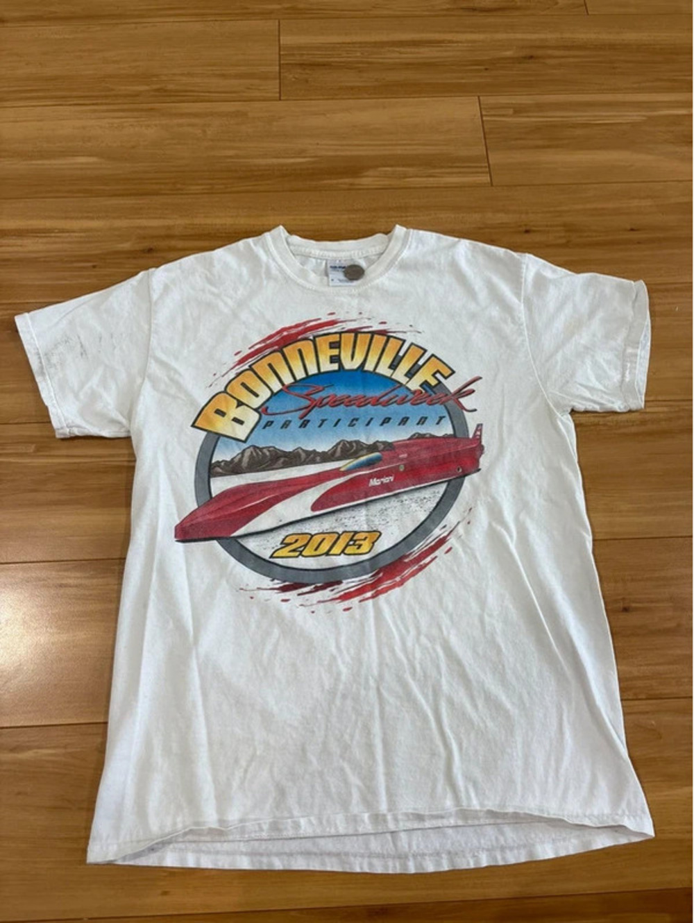 Vintage 2013 Bonneville Speedweek Participant T-Shirt